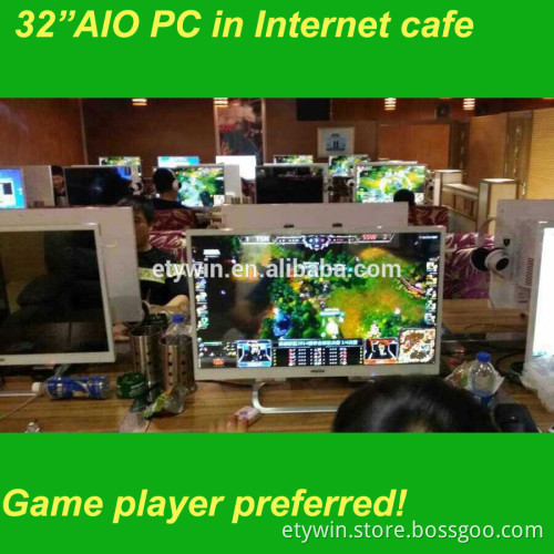 Gaming computer all in one pc built in 32"LED monitor computer all in one new invention